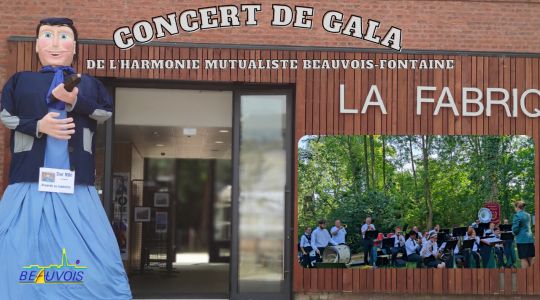 Concert de GALA de l'Harmonie Mutualiste BEAUVOIS FONTAINE