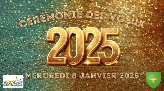 Cérémonie des Vœux 2025 - Beauvois en Cambrésis