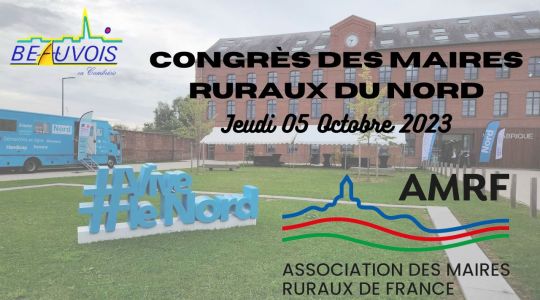 Congrès Des Maires Ruraux du Nord - Jeudi 05 Octobre 2023